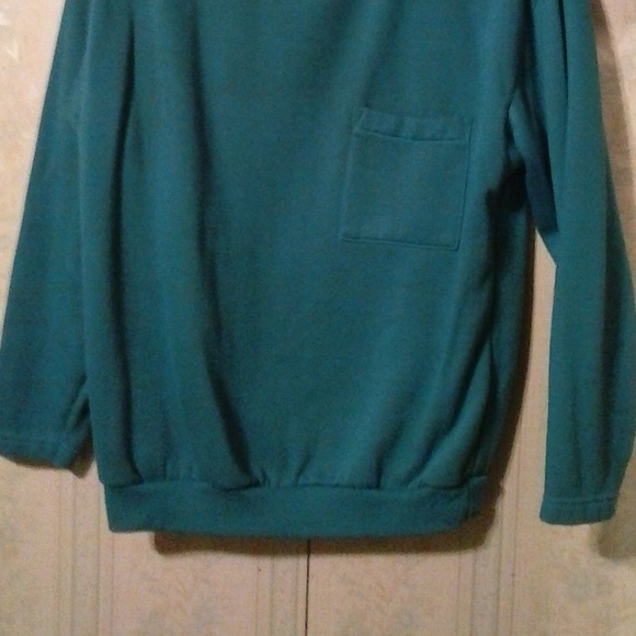 ACTIVE EXCHANGE BLUE TURTLENECK SWEATSHIRT - Picture 4 of 5